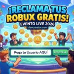 Cómo Reclamar Robux Gratis con tu Usuario de Roblox (Evento Live 2026)