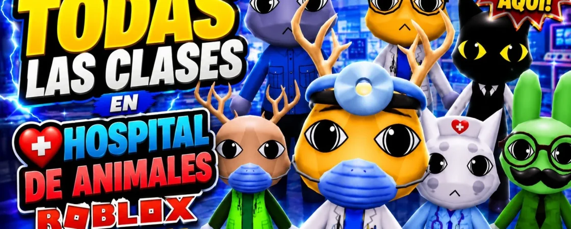 Cómo conseguir todas las Clases en Hospital de Animales Roblox
